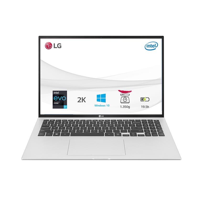 Laptop LG Gram 2021 17Z90P-G.AH76A5 (Core i7-1165G7/16GB/512GB/Intel Iris Xe/17.0 inch WQXGA /Win10/Bạc)-Hàng chính hãng