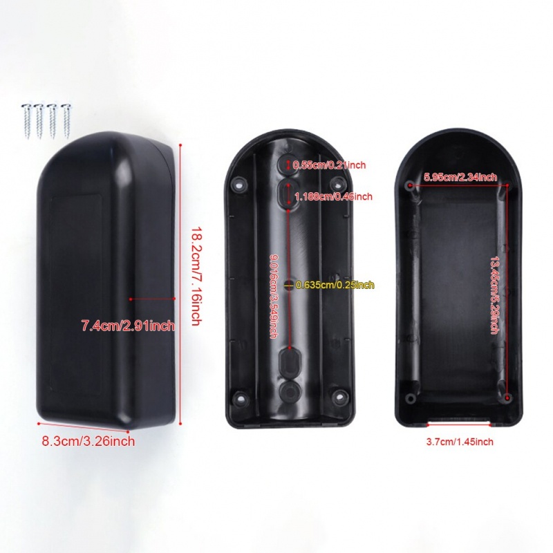 Hộp nhựa đựng bo điều khiển 500W - 9 Sò