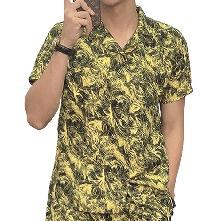 Áo sơ mi - Áo sơ mi ngắn tay - kiểu dáng trẻ trung, phom vừa vặn mặc rất thoải mái, chất vải cotton mát không nhắn | BigBuy360 - bigbuy360.vn