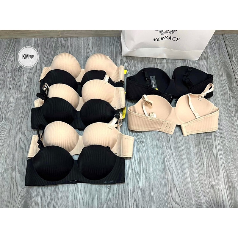 ÁO NGỰC ĐÚC QUAI CHẠY VIỀN SILICON CHỐNG TỤT MS10572