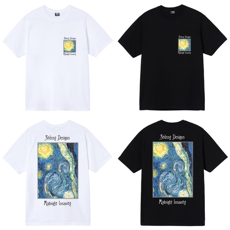 Áo Thun Stussy Midnight 100% CÓ SẴN