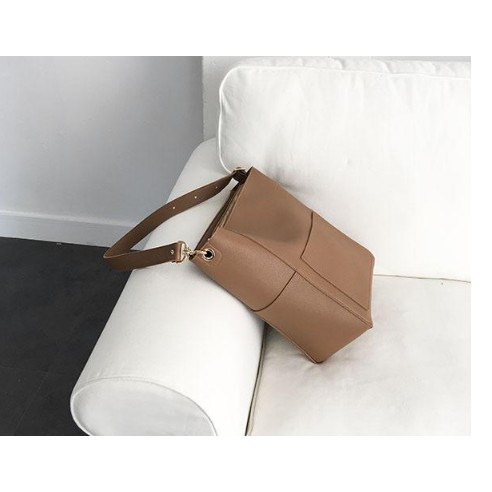 Túi tote da đeo vai vừa A4 - M012 | BigBuy360 - bigbuy360.vn