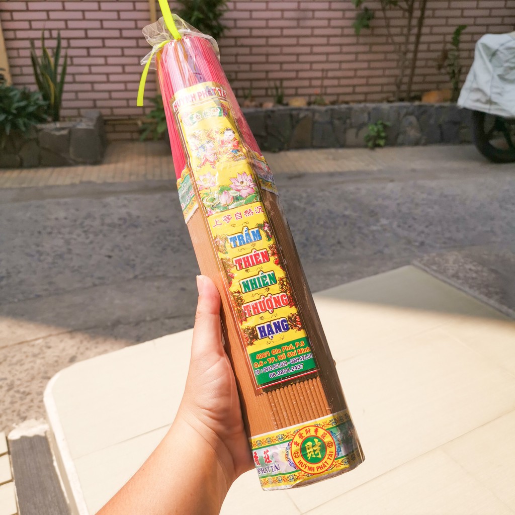 NHANG SẠCH  100% Tự Nhiên 4 Tất 40cm - Thân thiện với môi trường - Sx Việt Nam