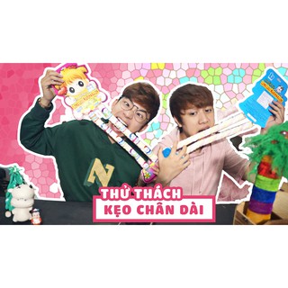 Thử thách kẹo xốp xoắn Long Legs - Kẹo marshmallow chân dài
