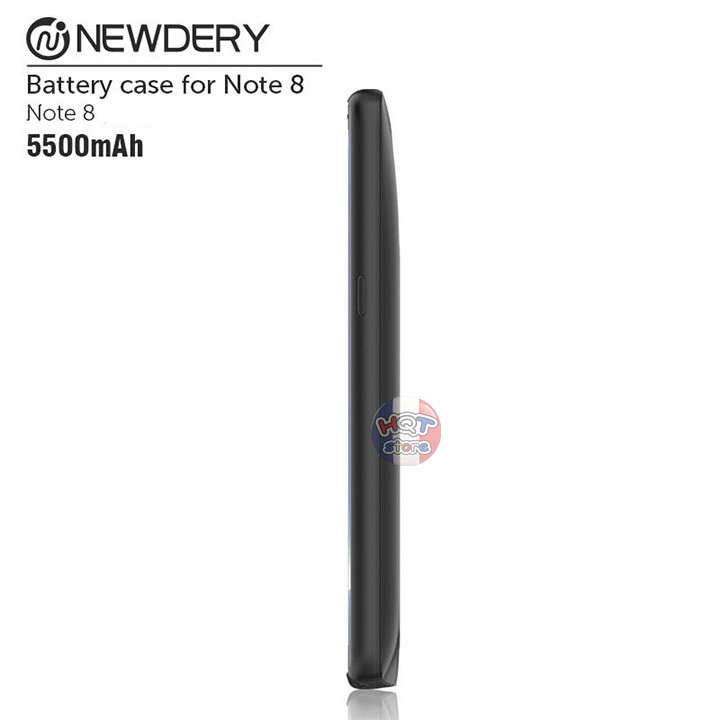 Ốp lưng kiêm pin sạc dự phòng Newdery 5500mah cho Samsung Note 8