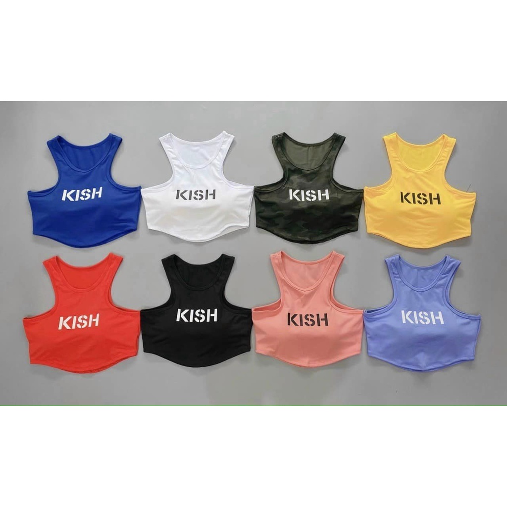 ÁO CROPTOP BRA KISH VẠC BẦU SIÊU NGẦU
