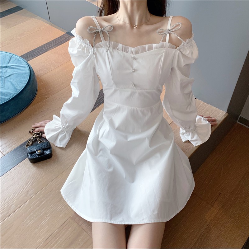 Đầm Hai Dây Phong Cách Retro Quyến Rũ Cho Nữ | BigBuy360 - bigbuy360.vn