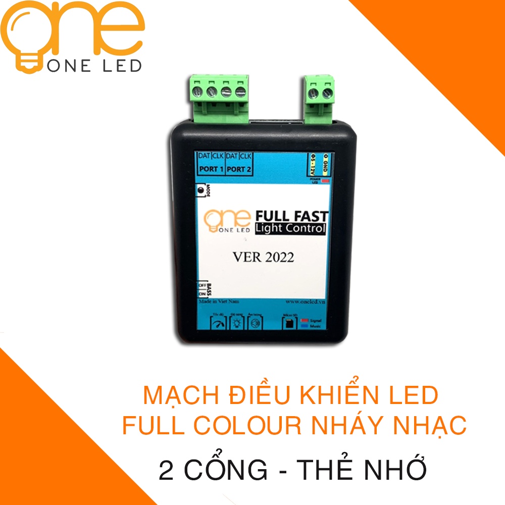Mạch điều khiển FULLCOLOUR Nháy Theo Nhạc