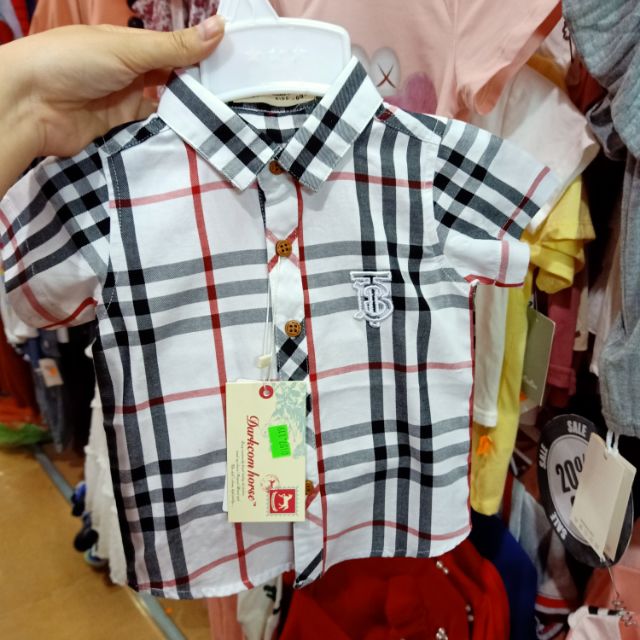Sơ mi bé trai. Size từ 3m-4y