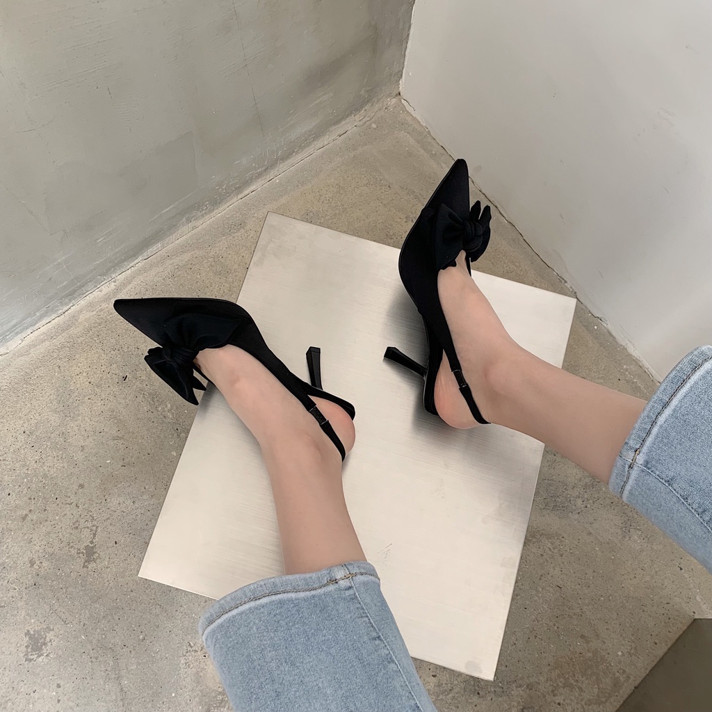 Giày Cao Gót Mũi Nhọn Size Lớn Thời Trang Dành Cho Nữ
