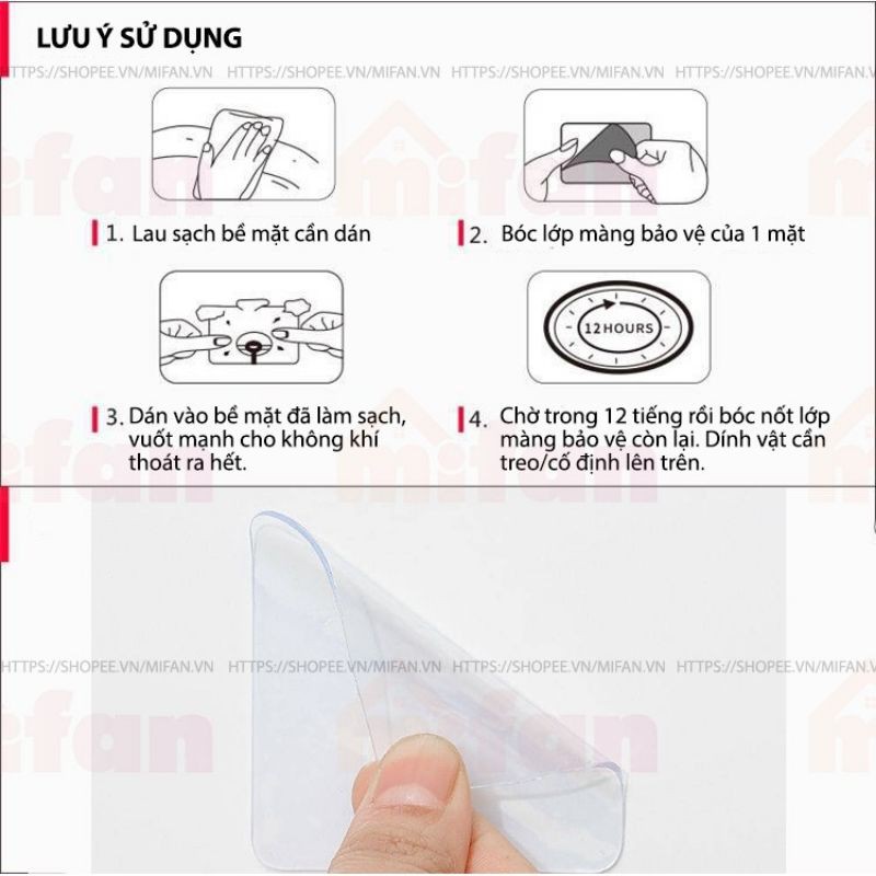 Miếng dán 2 mặt siêu dính