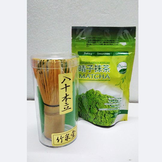 Bột Matcha Nhật Bản Haruko đắp mặt làm bánh pha chế, làm trà sữa nguyên chất gói 50 gram