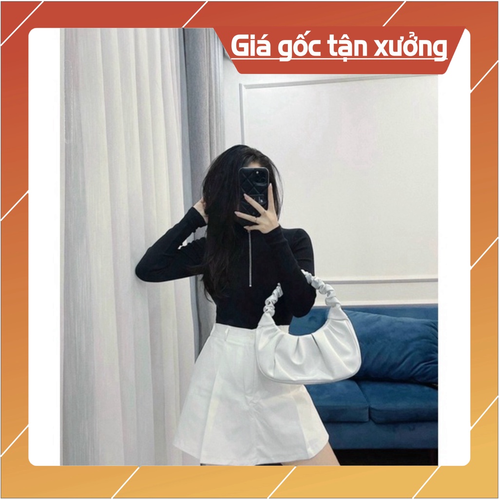 Quần Giả Váy Kaki Dáng Chữ A / Mix Đồ Năng Động