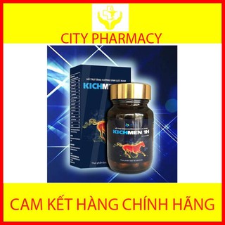 Viên sinh lý Kichmen 1h tăng cường sinh lực nam giới 30 viên