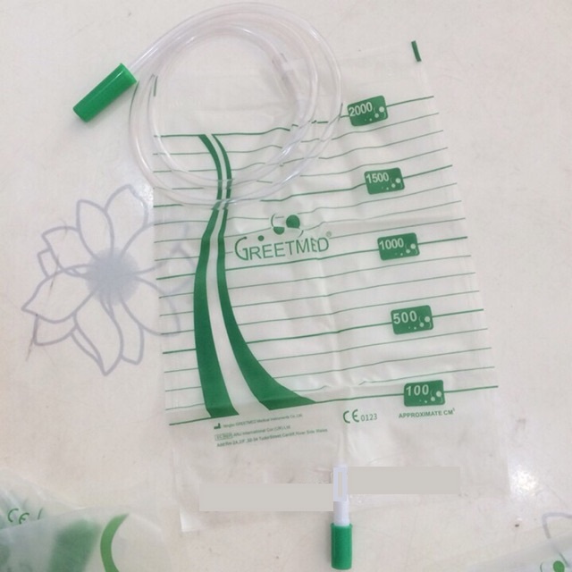Túi đựng nước tiểu y tế URINE BAG 2000ml