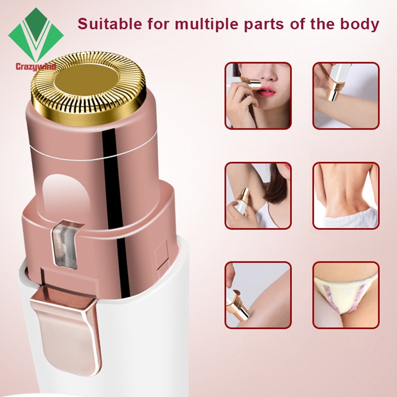 (Hàng Mới Về) Máy Cạo Lông Mày 2 Trong 1 Sạc Usb Cho Nữ | BigBuy360 - bigbuy360.vn