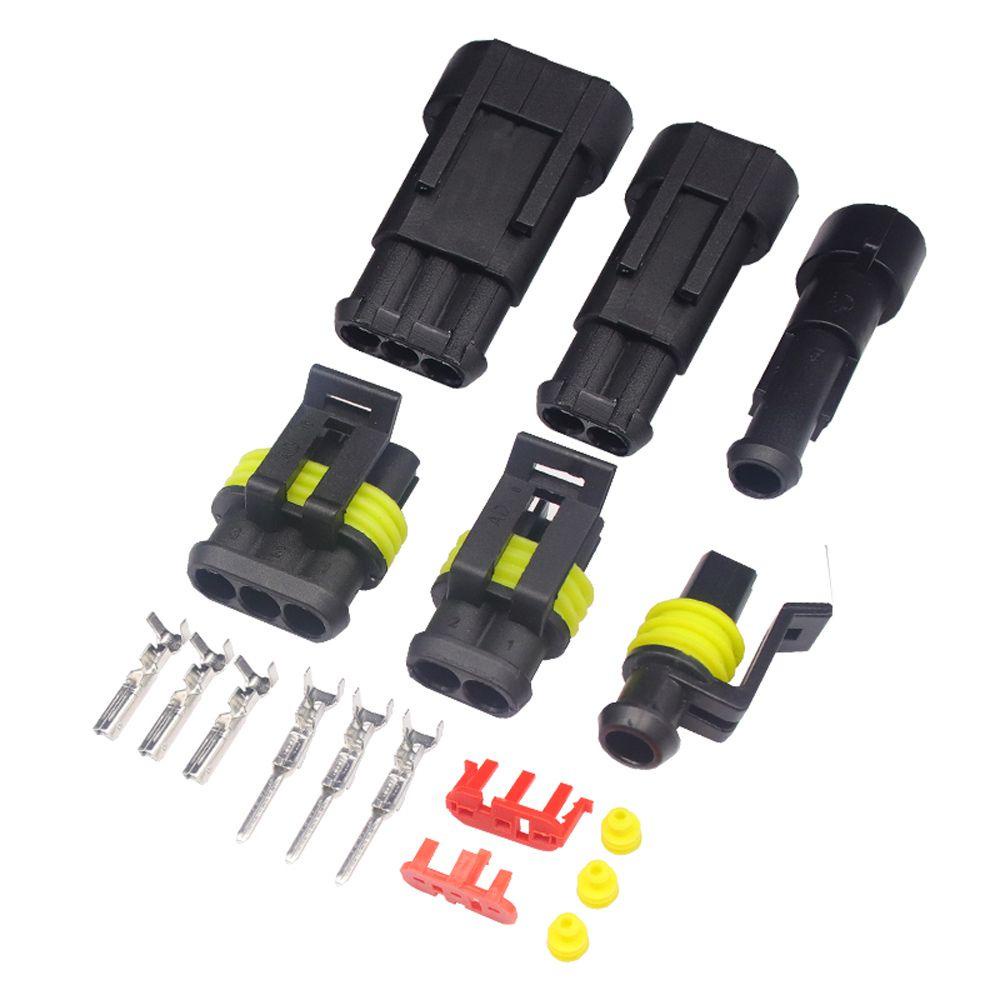 Đầu Nối Dây Điện VANES1 1 / 2 / 3 / 4 / 5 / 6 Pin Chống Nước Thay Thế Chuyên Dụng Cho Xe Hơi