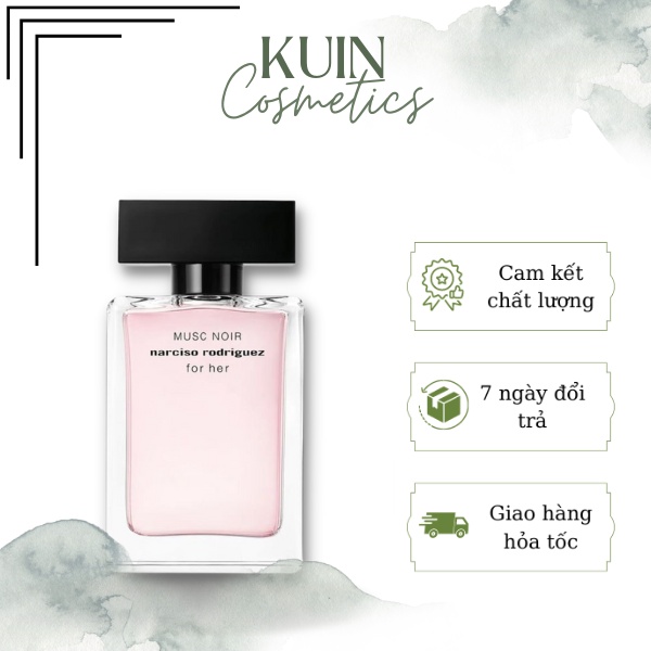 Nước hoa nữ Narciso Rodriguez Musc Noir For Her EDP 100ml - Hương thơm nữ tính, trẻ trung quyến rũ, Lưu hương 6-8 giờ.