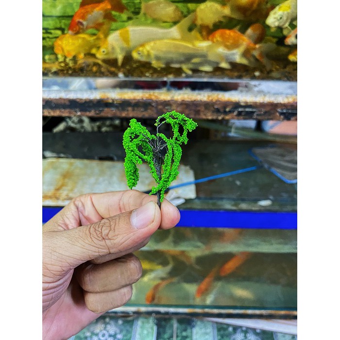 CÂY MINI TRANG TRÍ BỂ CÁ, CHẬU CÂY CẢNH CAO 6 CM MẪU 6