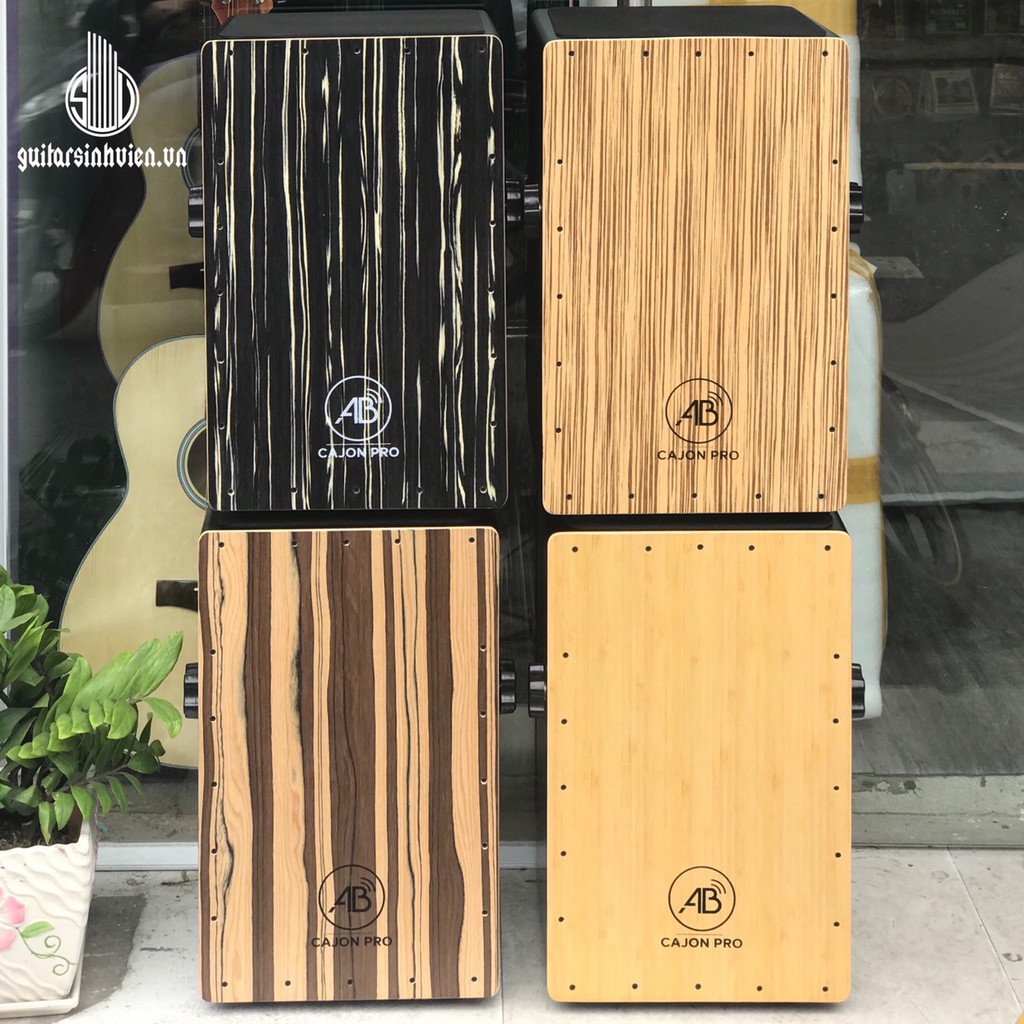 Mặt trống cajon AB 46cm x 29cm - Inbox để lựa mẫu - Mặt chuẩn của trống AB