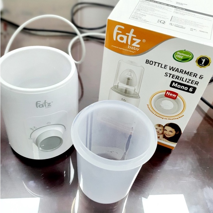 MÁY HÂM SỮA &amp; TIỆT TRÙNG FATZ BABY MONO 6 - FB3001TN