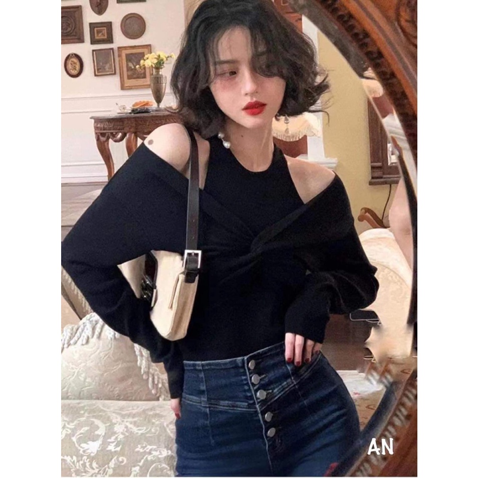 Sét áo tay dài, cặp ba lỗ, vải gân, Y30