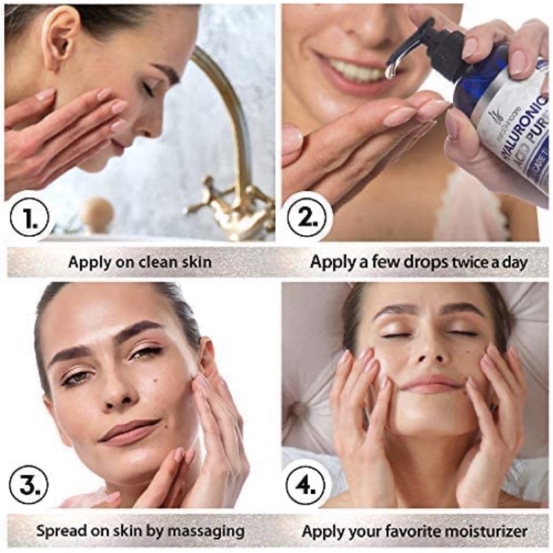Serum cấp nước Hyaluronic Insta Skincare 240ml USA