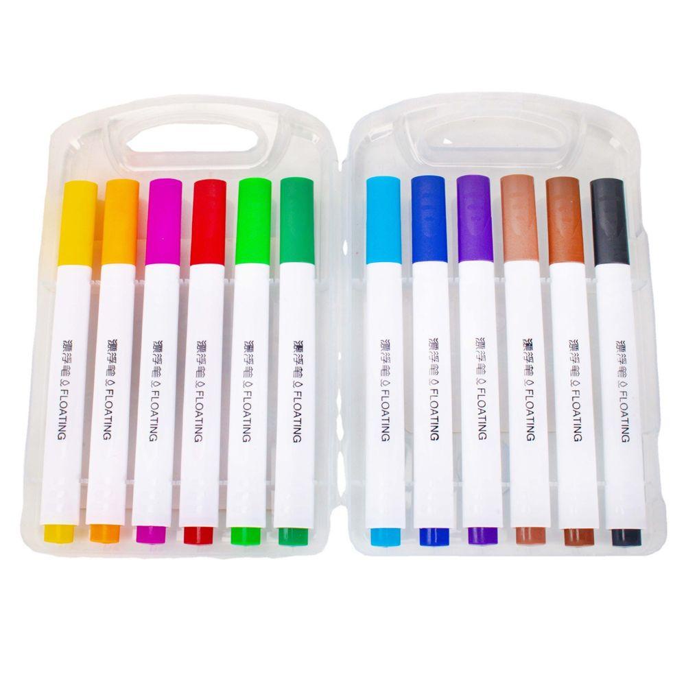 Bộ 4/8/12 Bút Màu Nước Vẽ Tranh Vui Nhộn Cho Bé