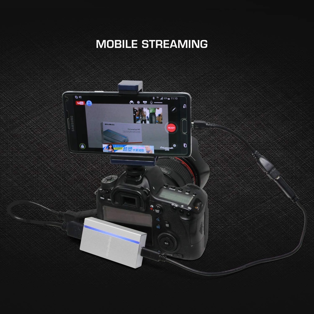 Thiết bị ghi hình HDMI USB 3.0 ExtremeCap UCV AVerMedia BU110