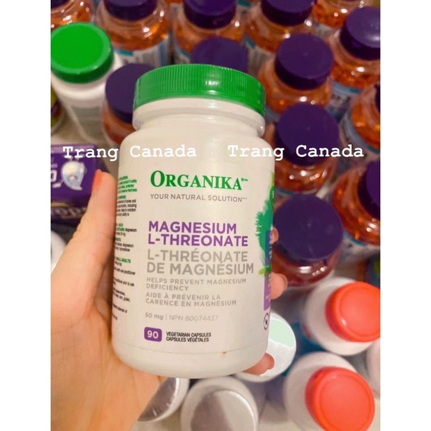 Viên uống bổ sung magnesium L-Threonate Organika 90 viên