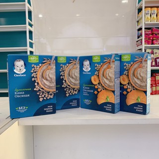 Bột Ăn Dặm GERBER NGA Vị YẾN MẠCH, BÍ NGÔ 180G HSD 2025.