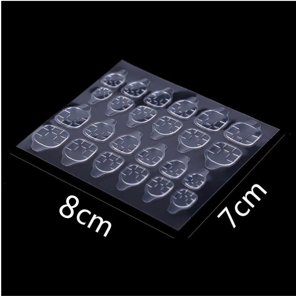 [Hàng mới về] Miếng Dán Móng Tay Giả Acrylic Hai Mặt Diy