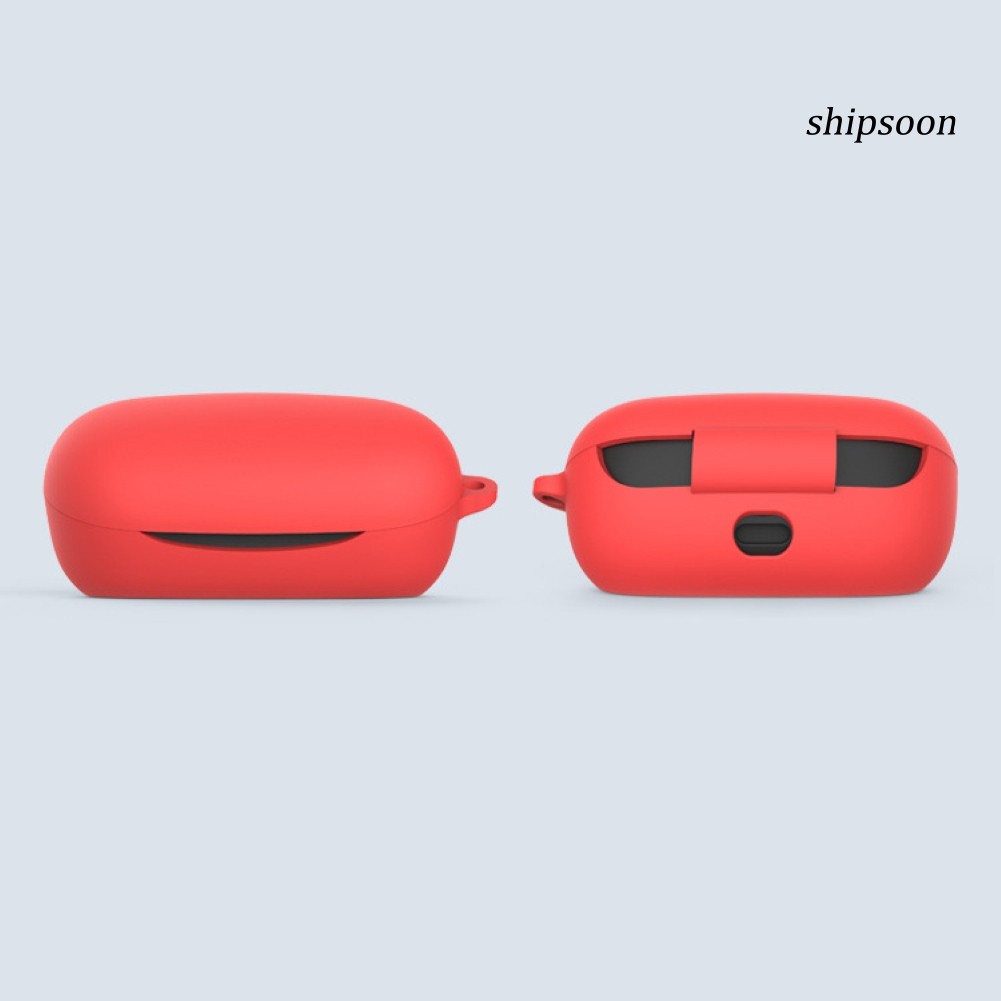 Vỏ Bảo Vệ Hộp Sạc Tai Nghe Sony WF-XB700 Bluetooth Mềm Màu Trơn Chống Rơi