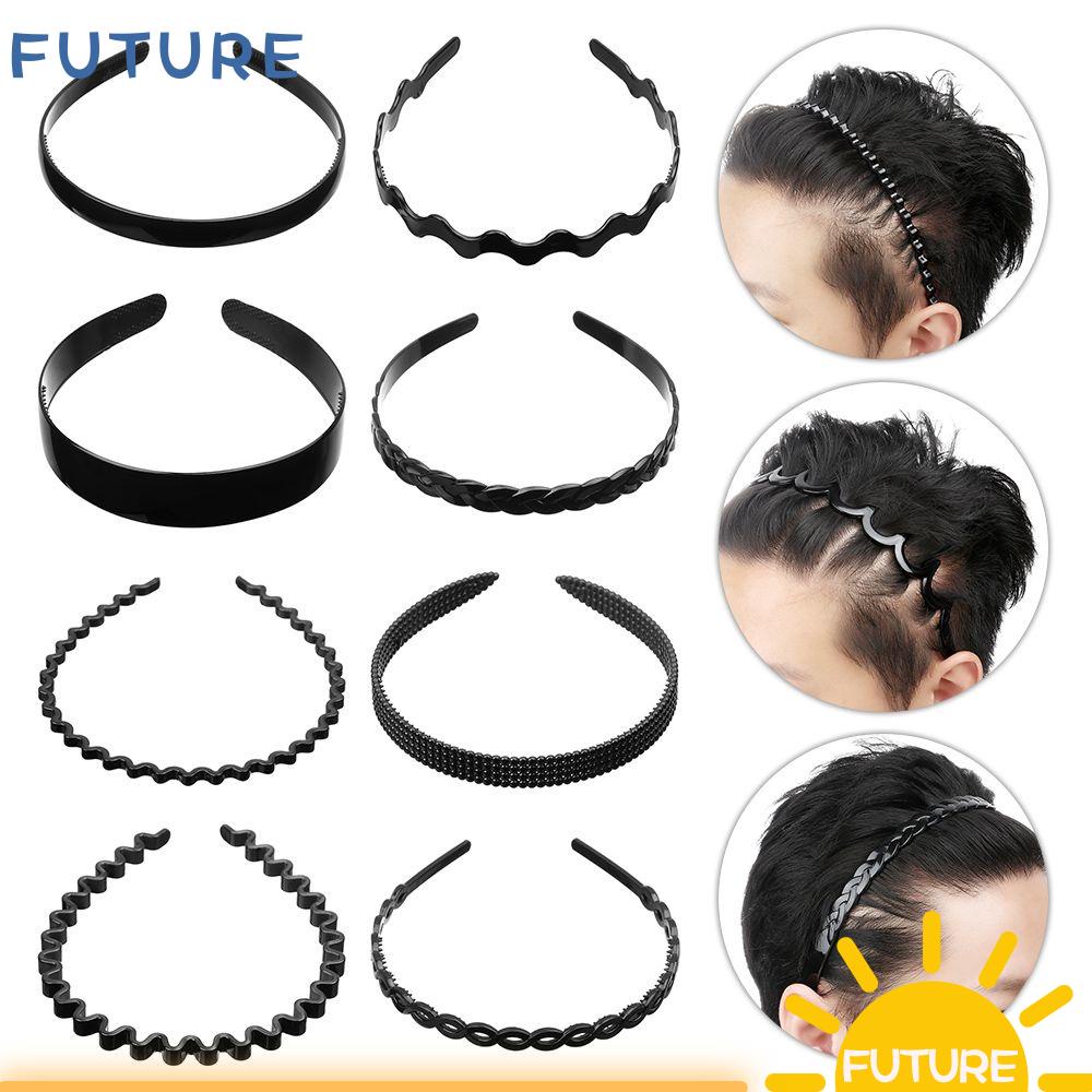 Băng Đô Cài Tóc Thể Thao Chống Trượt Màu Đen Thời Trang Cho Nam Và Nữ