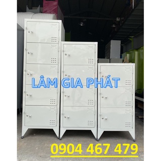Tủ sắt hồ sơ văn phòng 5 cửa locker mới
