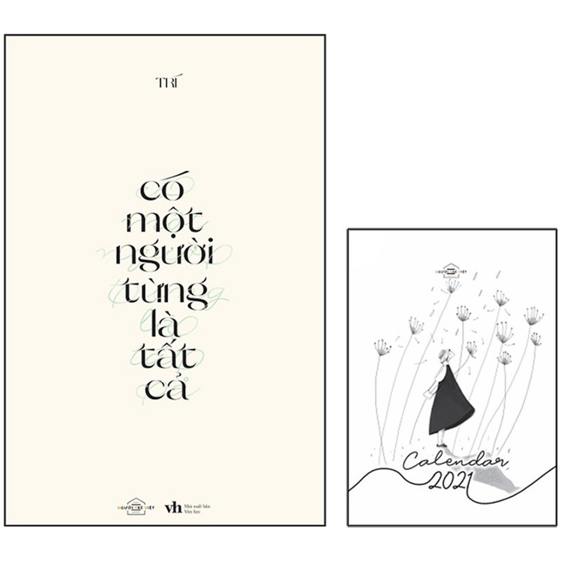 NOTEBOOK SỔ TAY “CÓ MỘT NGƯỜI TỪNG LÀ TẤT CẢ” - TRÍ (TẶNG KÈM LỊCH + CHỮ KÍ TÁC GIẢ)