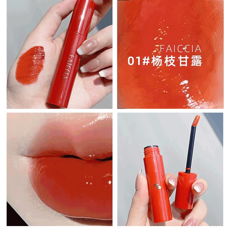 [Hàng mới về] Son bóng Faiccia hiệu ứng gương chất lượng cao