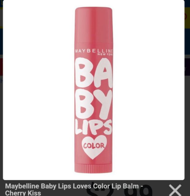 Son dưỡng Maybelline Baby Lips