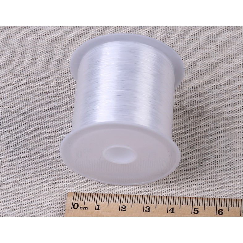 Cuộn Chỉ Lụa Co Giãn Trong Suốt Làm Đồ Thủ Công Diy