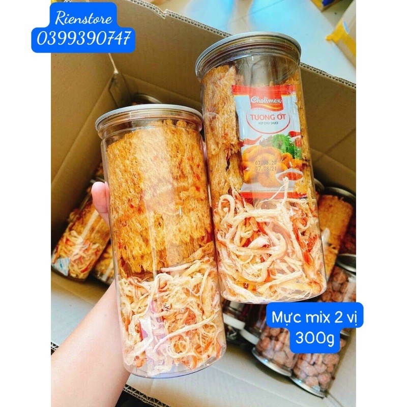 Mực mix 2 vị 300g