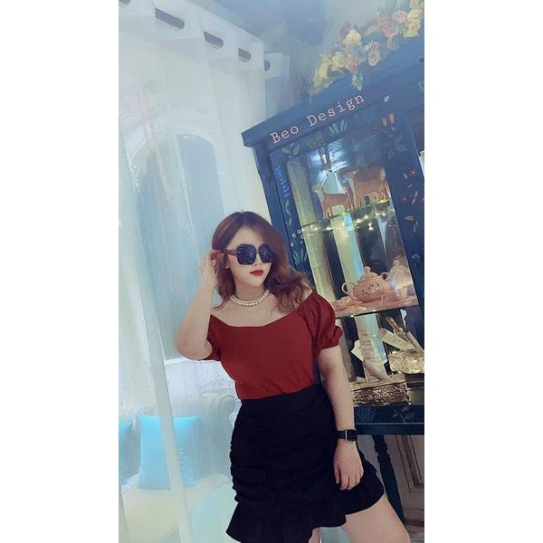 Áo trễ vau Bigsize
