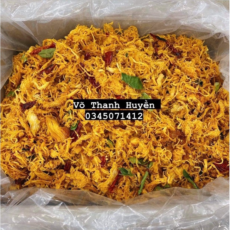Combo 1kg (2 gói) khô gà lá chanh thơm ngon | BigBuy360 - bigbuy360.vn