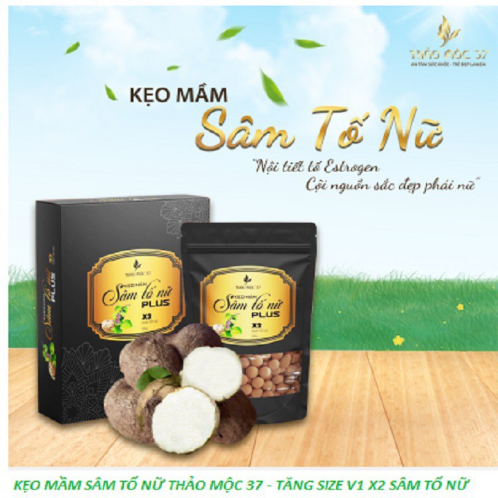 Combo Sỉ 10h Kẹo Mầm Sâm Tố Nữ Thảo Mộc 37