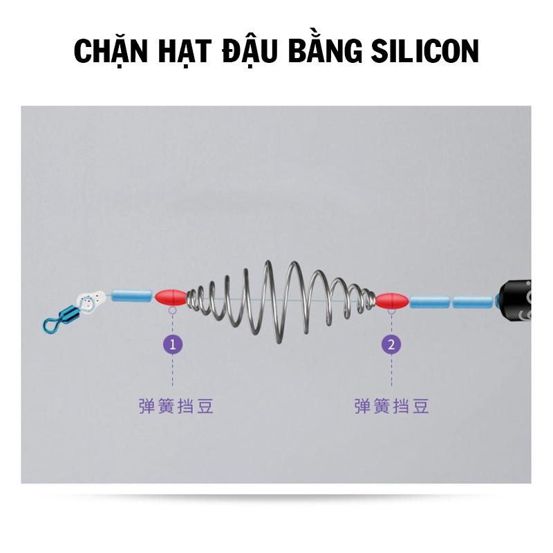 Dây Trục Câu Đài Buộc Sẵn Lò Xo Cao Cấp, Trục Tàng Hình, Chống Mài Mòn -  Đồ Câu DHS