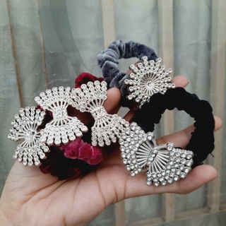 Cột tóc nhung dễ thương cho nữ mã 026