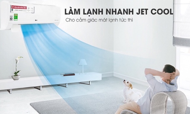 Máy lạnh LG Inverter 1.0 Hp V10ENW (Miễn phí giao tại HCM-ngoài tỉnh liên hệ shop)