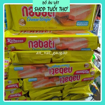 [ Siêu Hot ]Lốc 10 gói bánh nabati phô mai thơm ngon