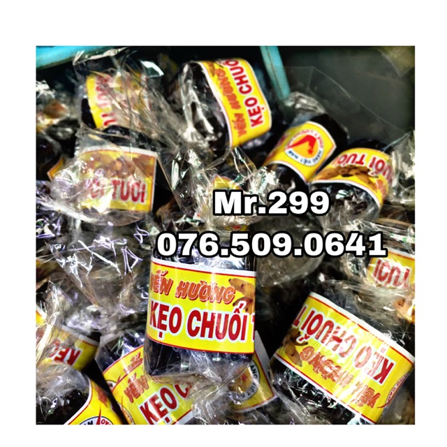 Kẹo chuối tươi Yến Hương đóng gói