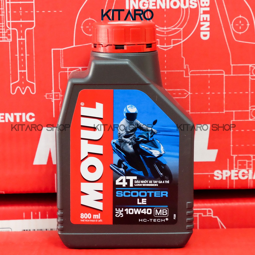 Nhớt Xe Tay Ga Motul Scooter Le 4T 10w40 800ml