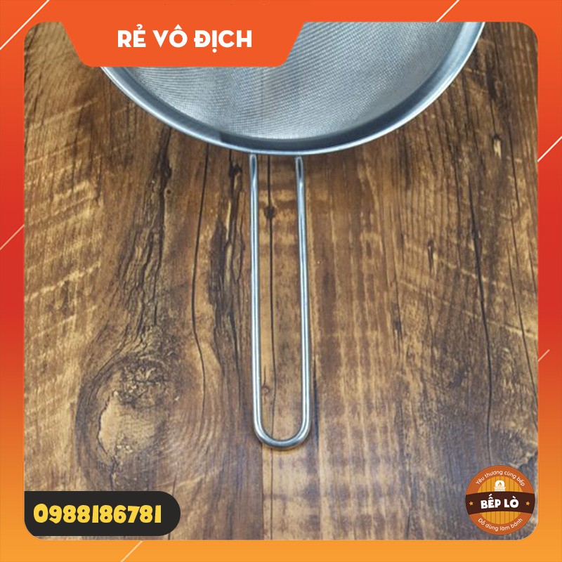 Rây inox cầm tay đường kính 14cm